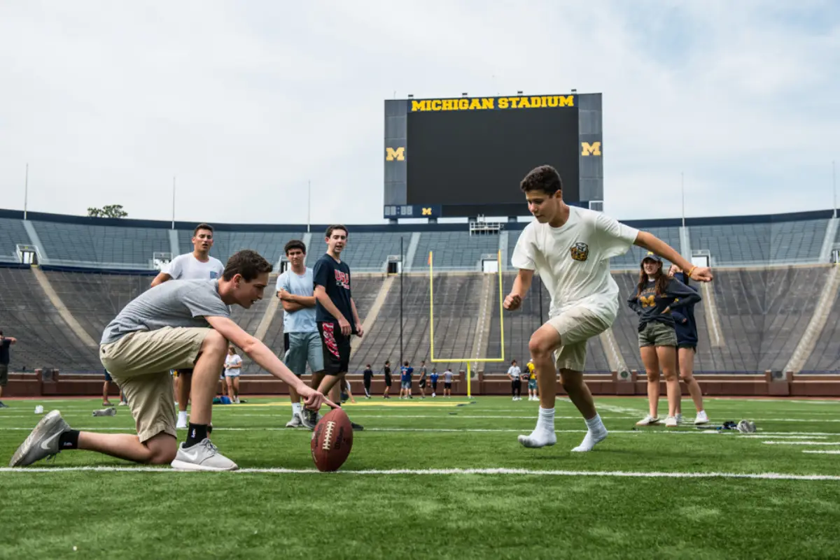 University of Michigan Ann Arbor Summer Discovery kampüs yaşamı